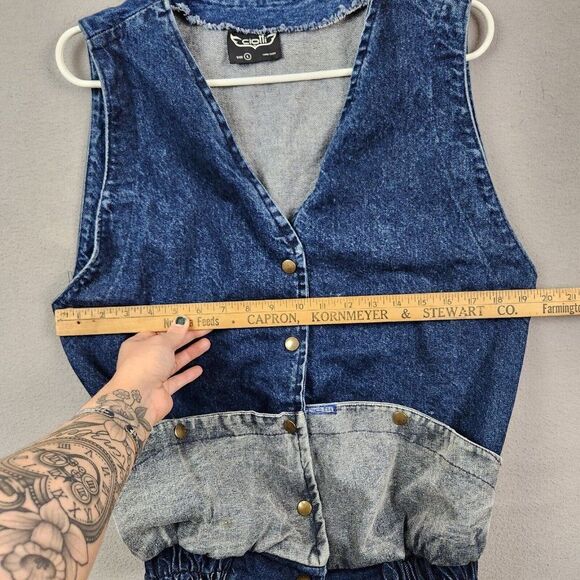 VTG Ciotti Denim Adult Unisex Size Large Grunge 80s 90s - Picture 7 of 9